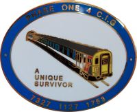 Badge Class 421 Phase 1 Cig Blue