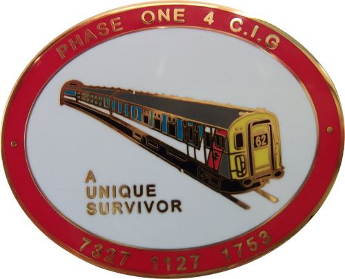 Badge Class 421 Phase 1 Cig Red